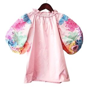 NWT. Anthropologie THML Puff Sleeve Top